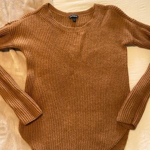Rust Orange Express Sweater